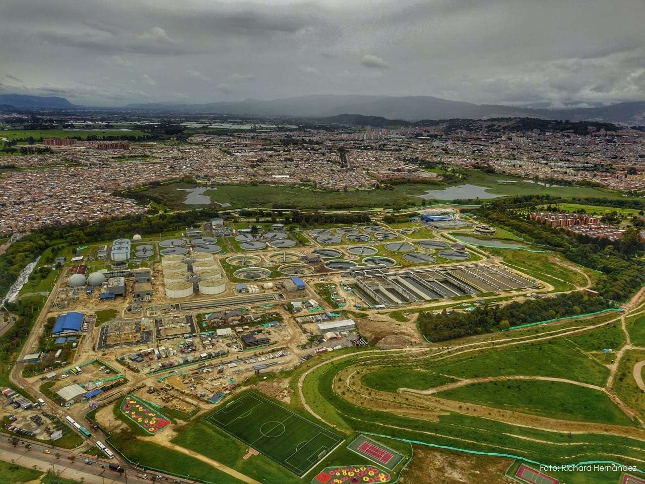Rzeka Bogota puzzle online ze zdjęcia