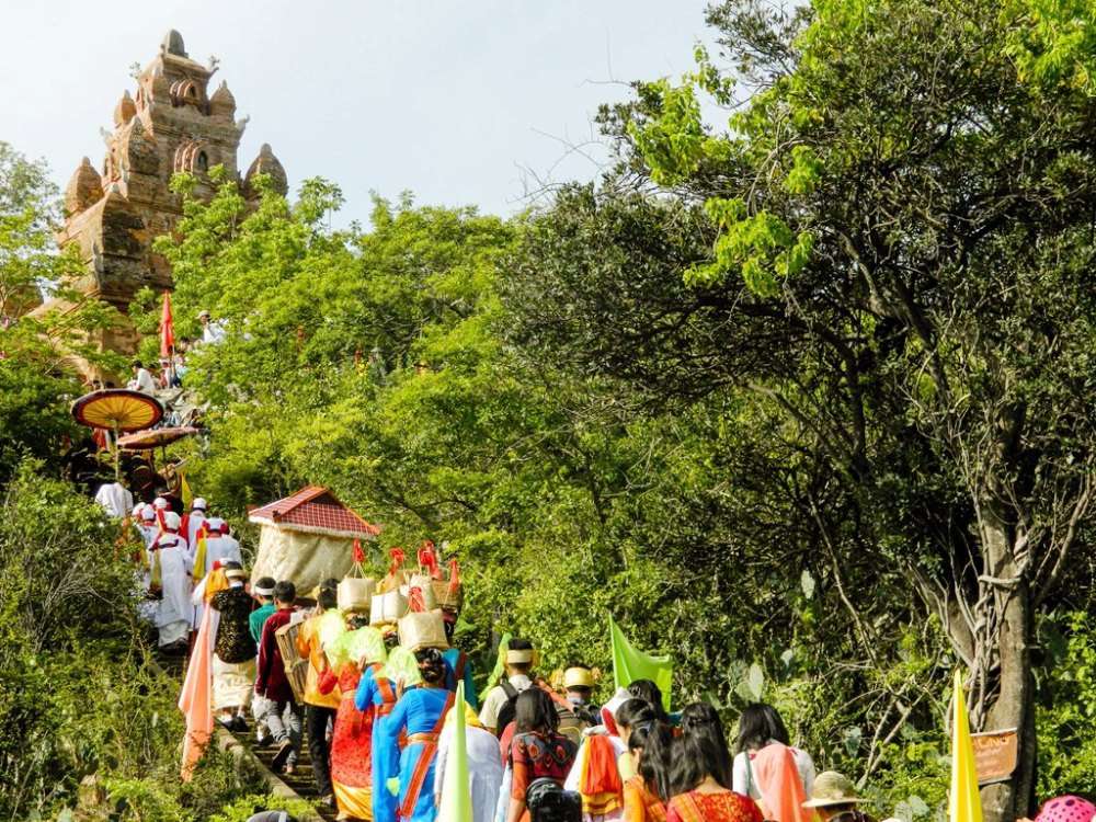 wakacje kate w Ninh Thuan puzzle online ze zdjęcia