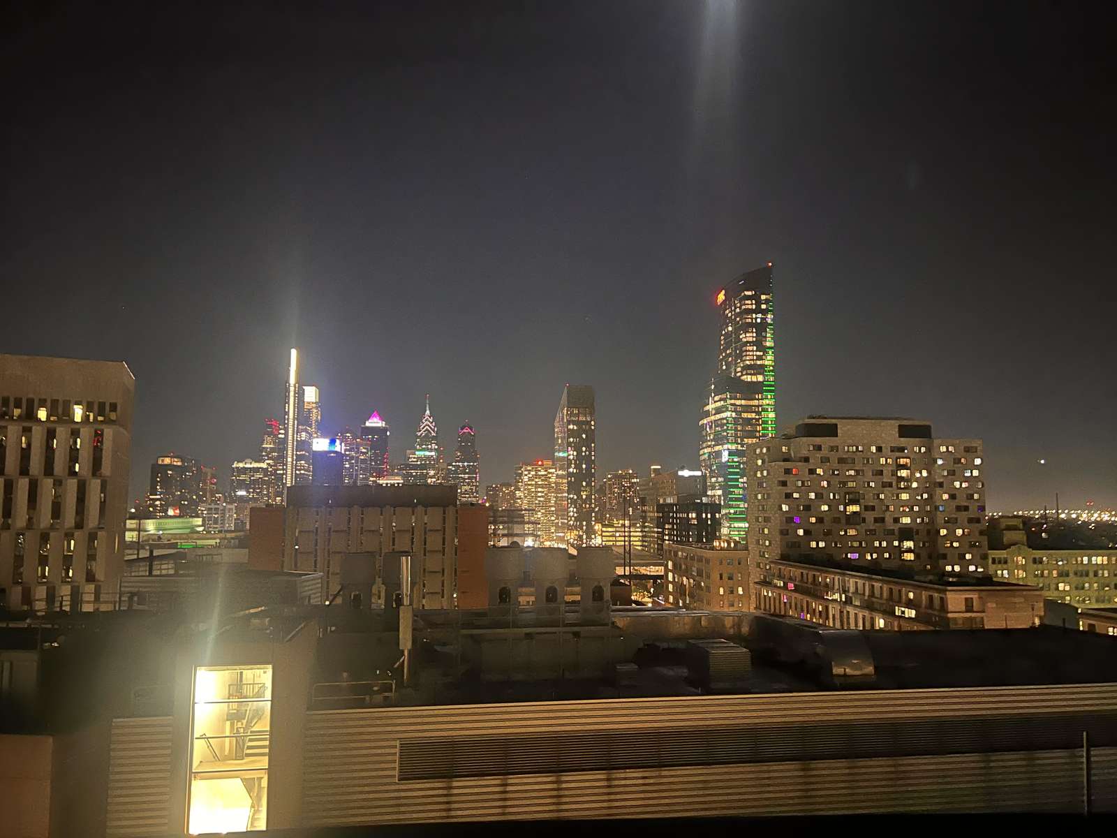 Panoramę Filadelfii puzzle online ze zdjęcia
