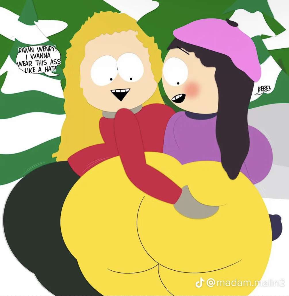 Grube dupy Bebe i Wendy z South Park puzzle online