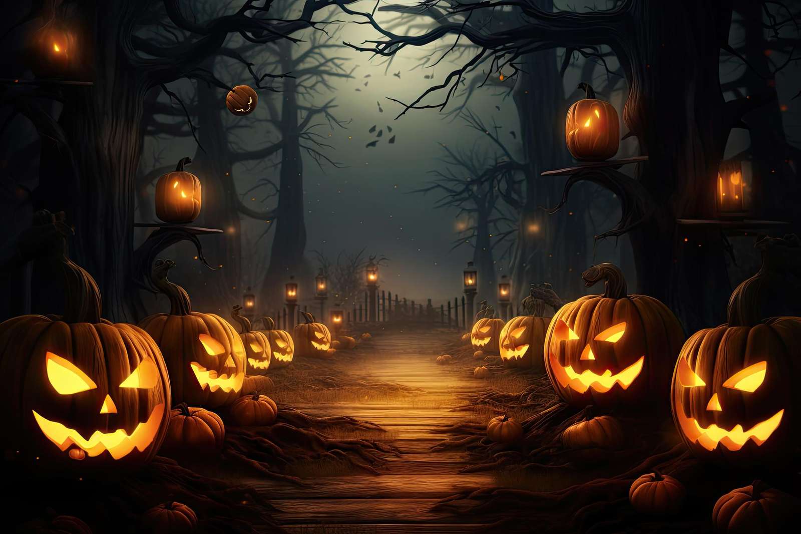 Halloween puzzle online ze zdjęcia