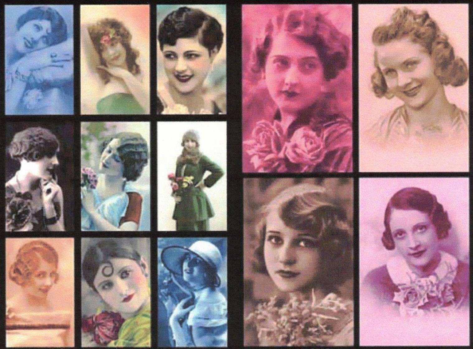 zabytkowe zdjęcia kobiet puzzle online