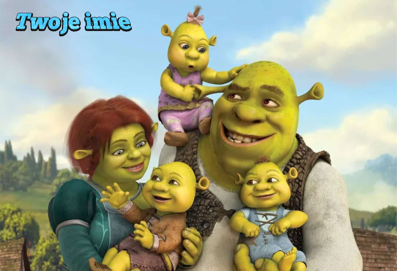 Shrek001 puzzle online ze zdjęcia