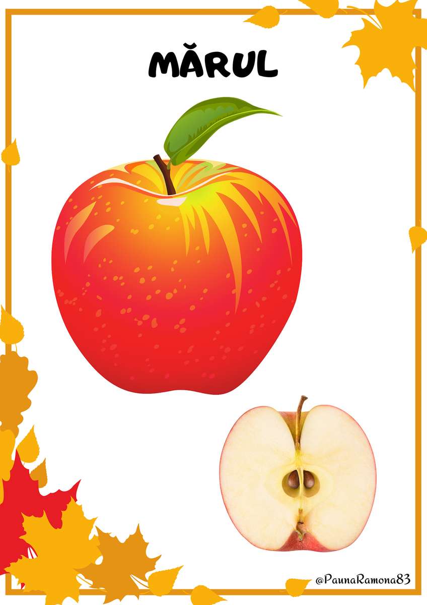 czerwone kwaśne jabłko puzzle online