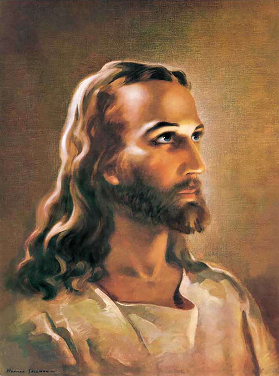 Portret Jezusa puzzle online