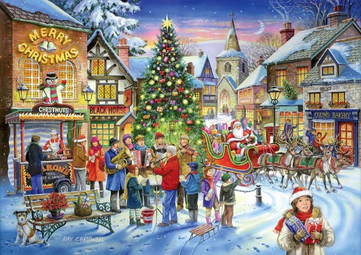 mery Christmas puzzle online