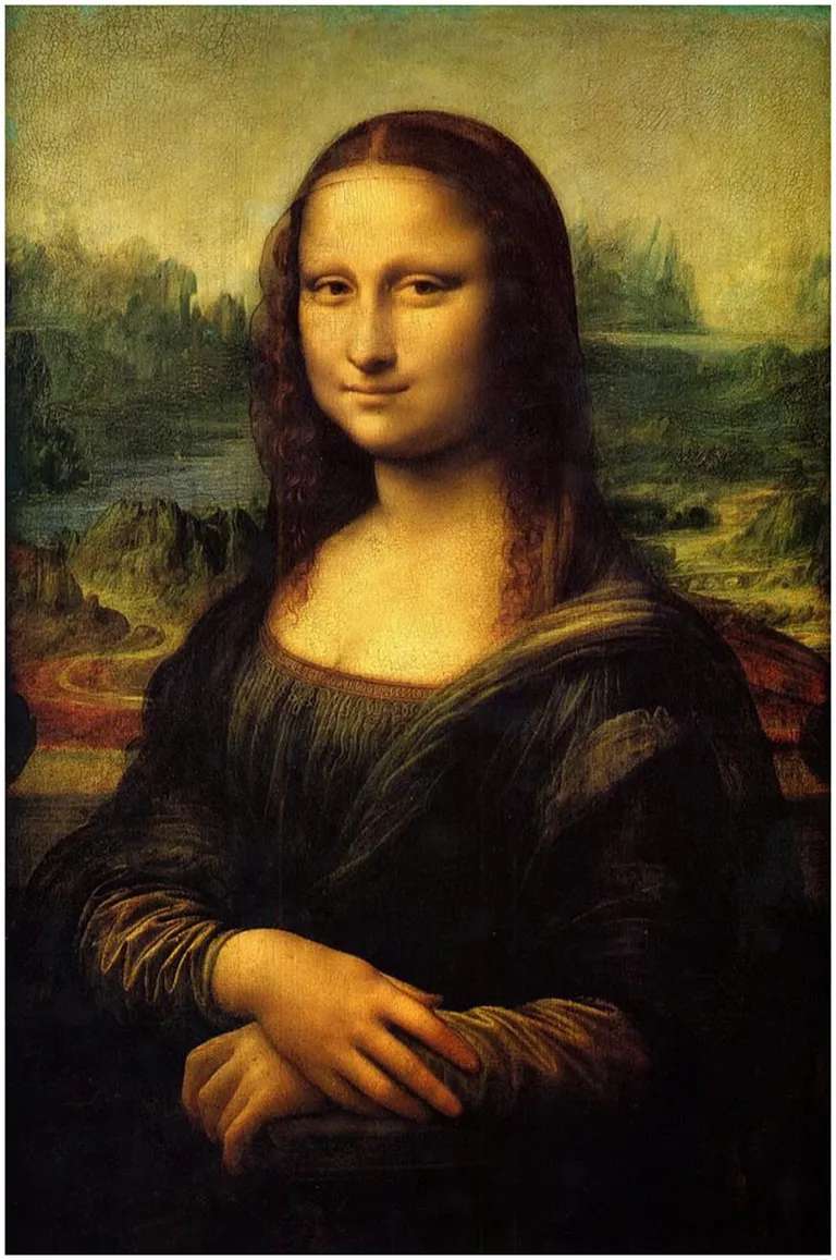 Mona Lisa oryginal puzzle online