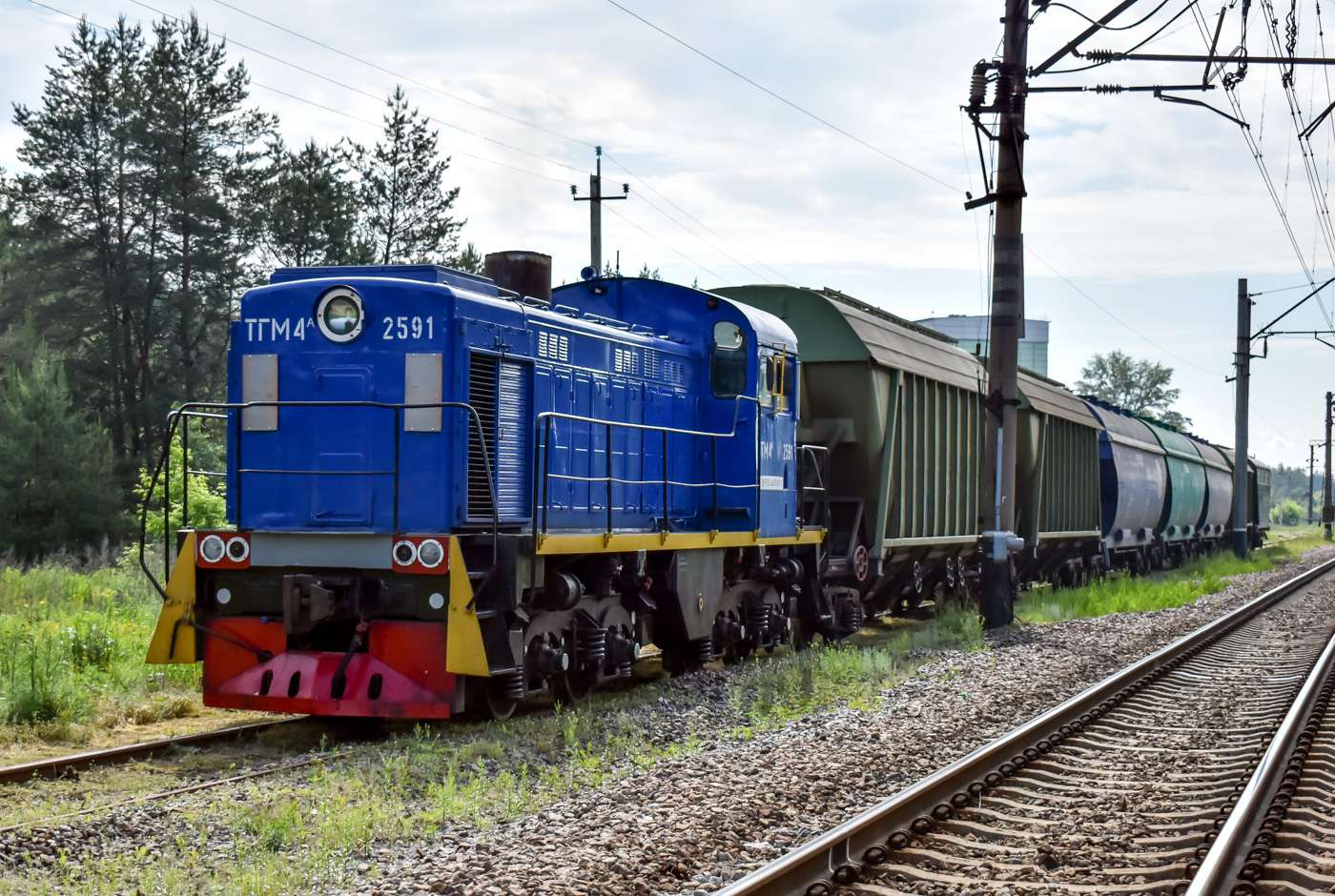 lokomotywa manewrowa spalinowa TGM puzzle online
