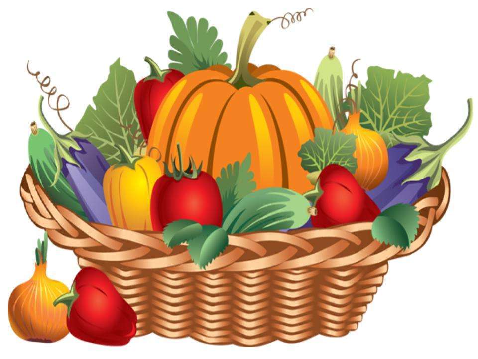 Puzzle z jesiennym koszykiem warzyw puzzle online ze zdjęcia