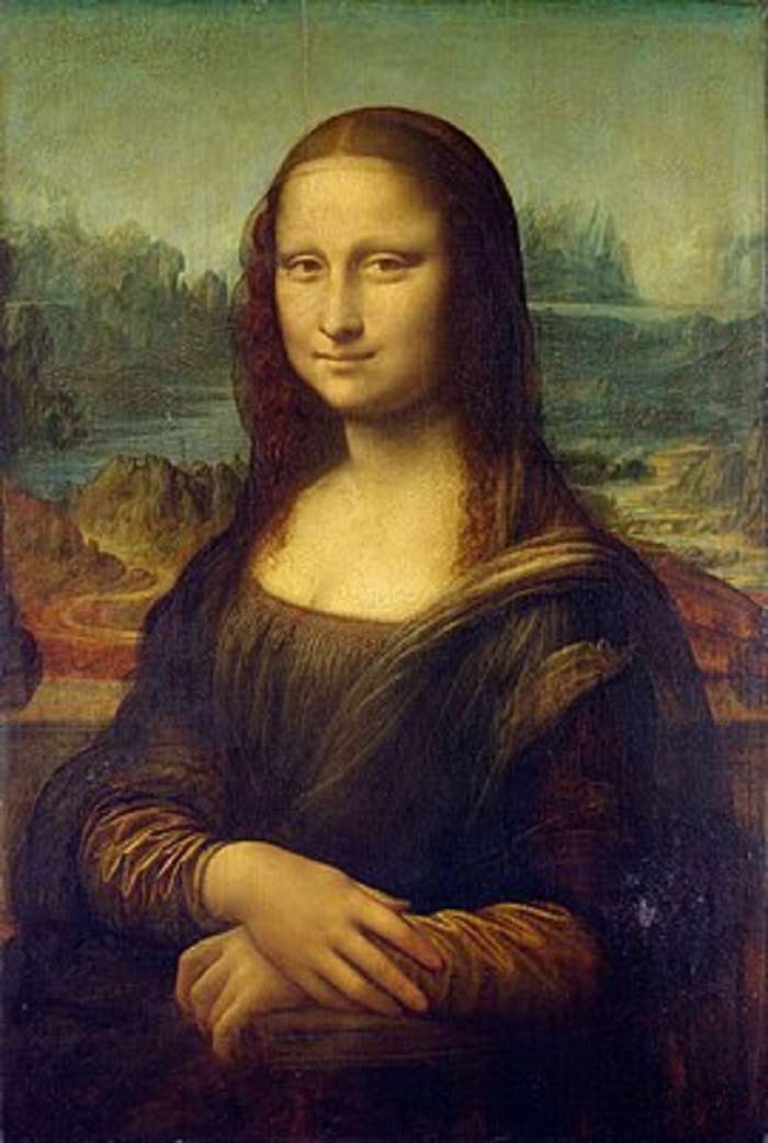 Mona Lisa puzzle online ze zdjęcia