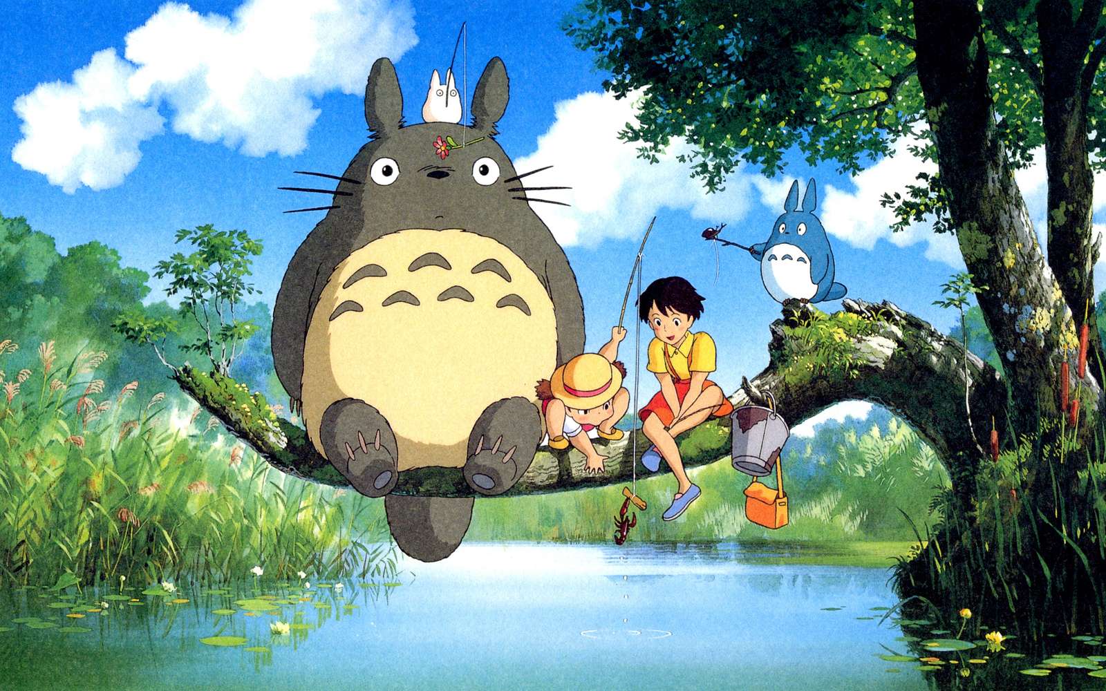 Anime Totoro puzzle online ze zdjęcia