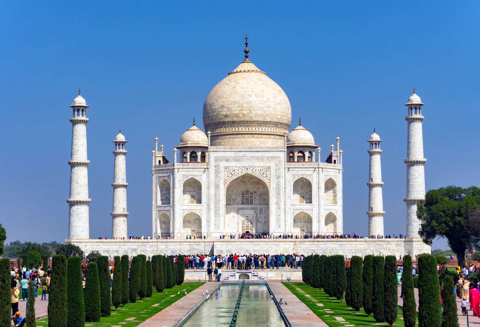 Taj Mahal puzzle online ze zdjęcia