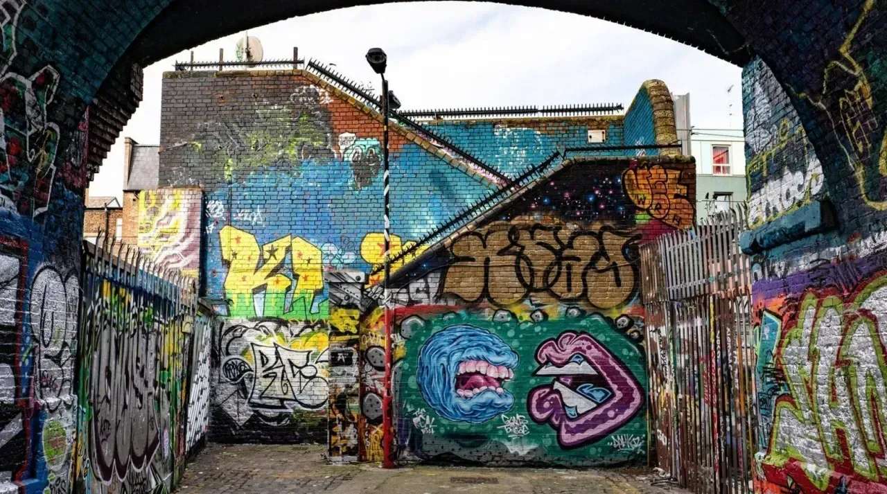 graffiti puzzle online ze zdjęcia