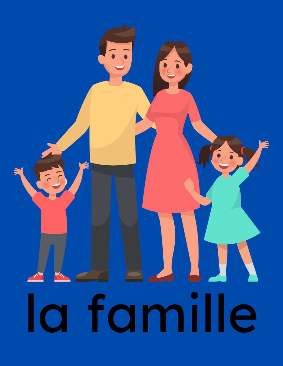 La Famille puzzle online ze zdjęcia