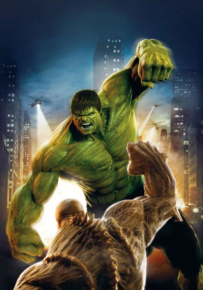Niesamowity Hulk kontra Abominacja puzzle online ze zdjęcia