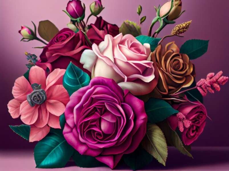 najpiękniejszy kwiat puzzle online