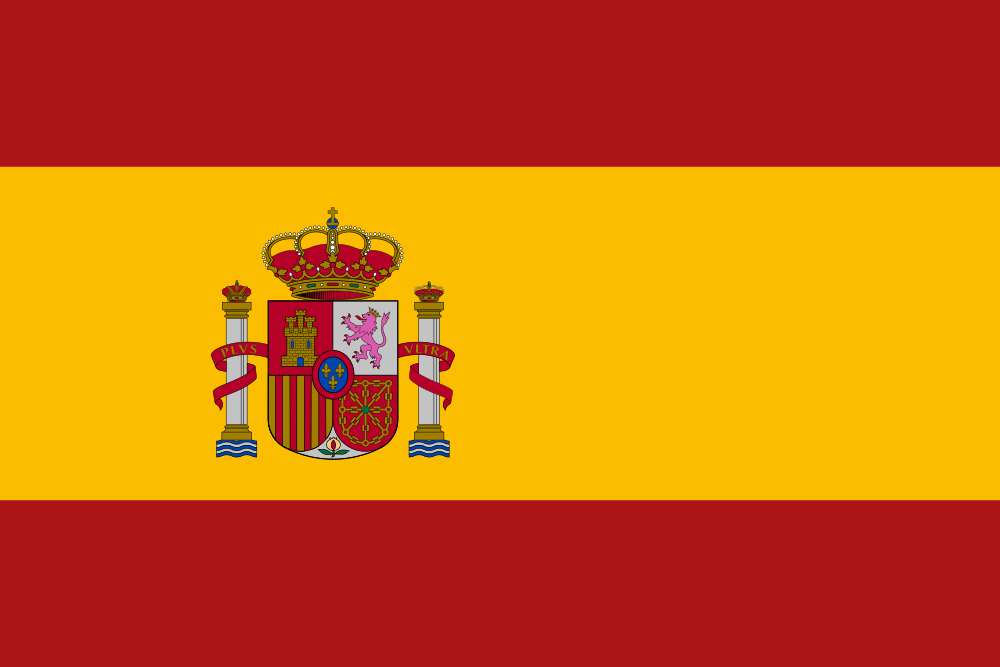flaga Hiszpanii puzzle online ze zdjęcia