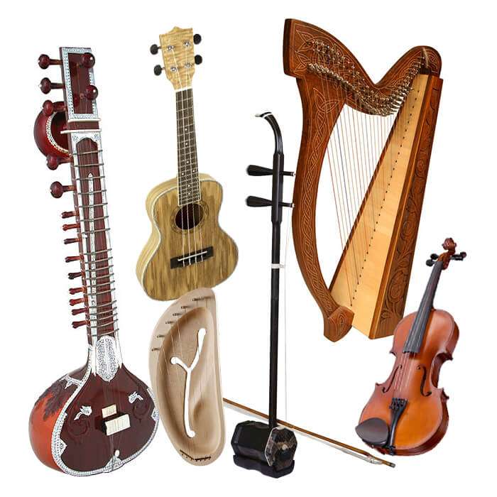 Instrumenty Muzyczne puzzle online ze zdjęcia