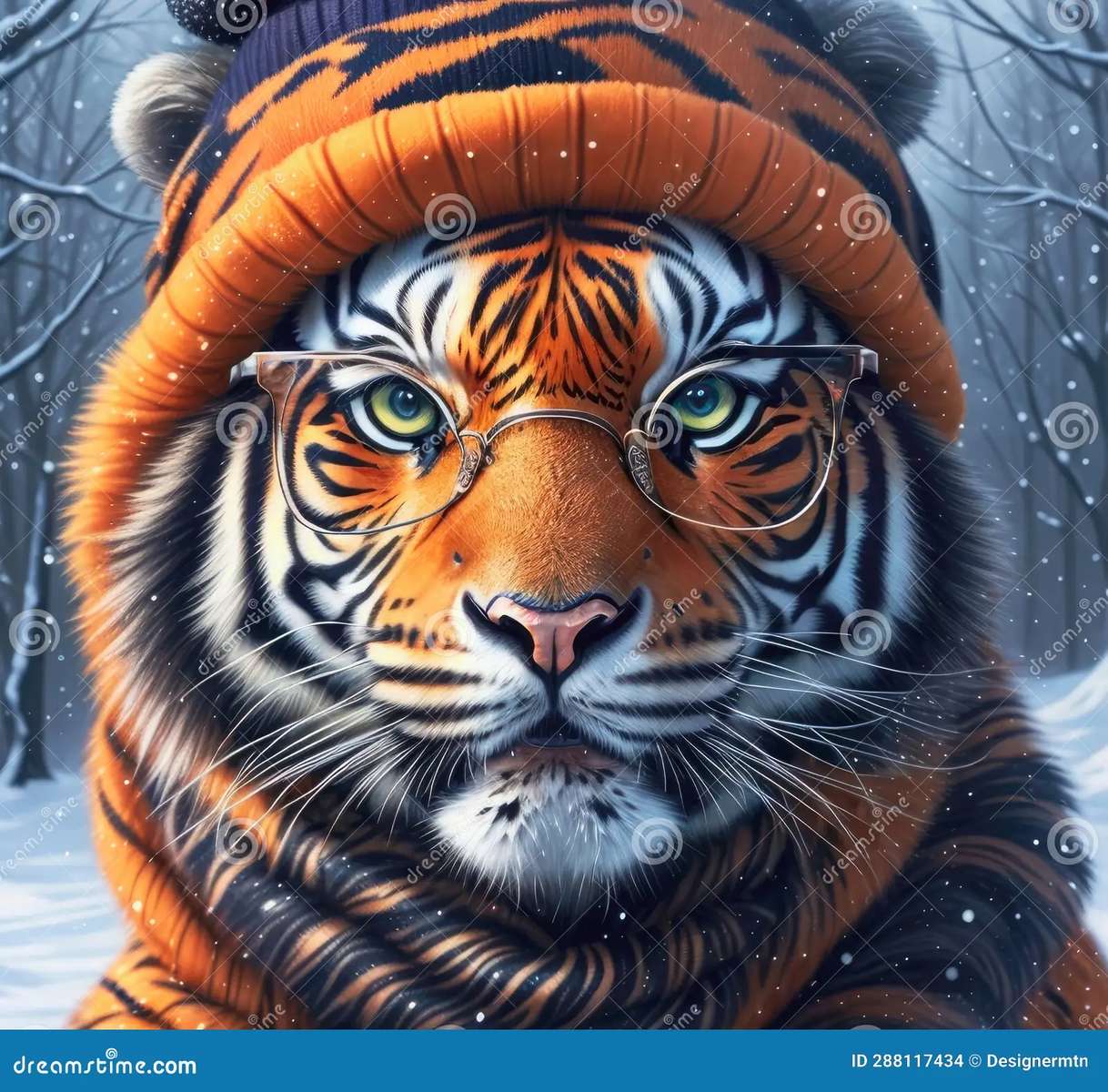 Zdjęcie tygrysa puzzle online ze zdjęcia