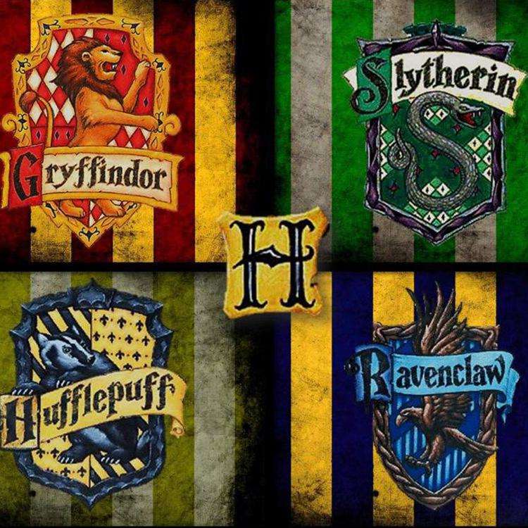 Domki Harry'ego Pottera puzzle online ze zdjęcia