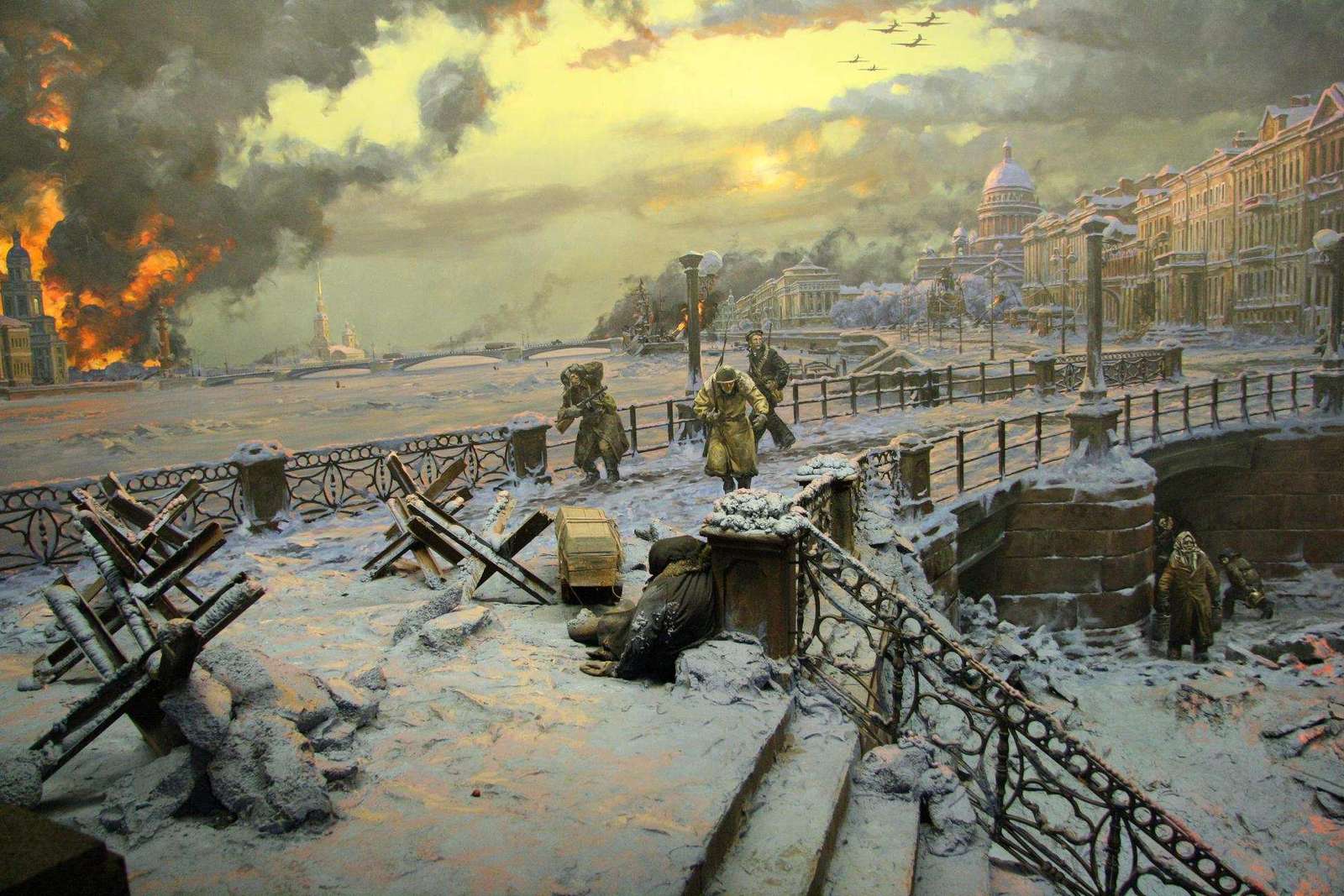 Oblężenie Leningradu 1941-1944 puzzle online