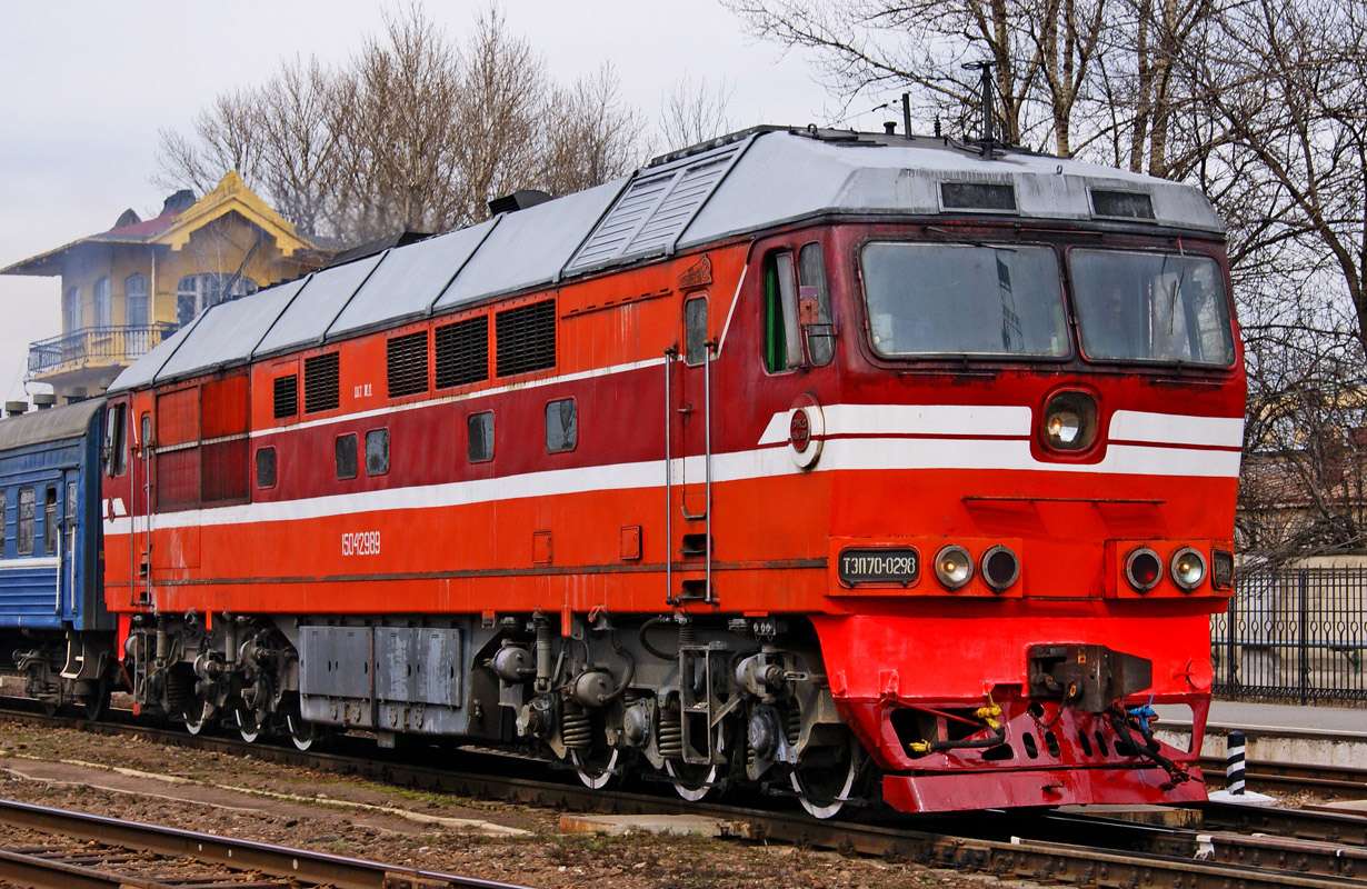 lokomotywa spalinowa TEP 70 puzzle online