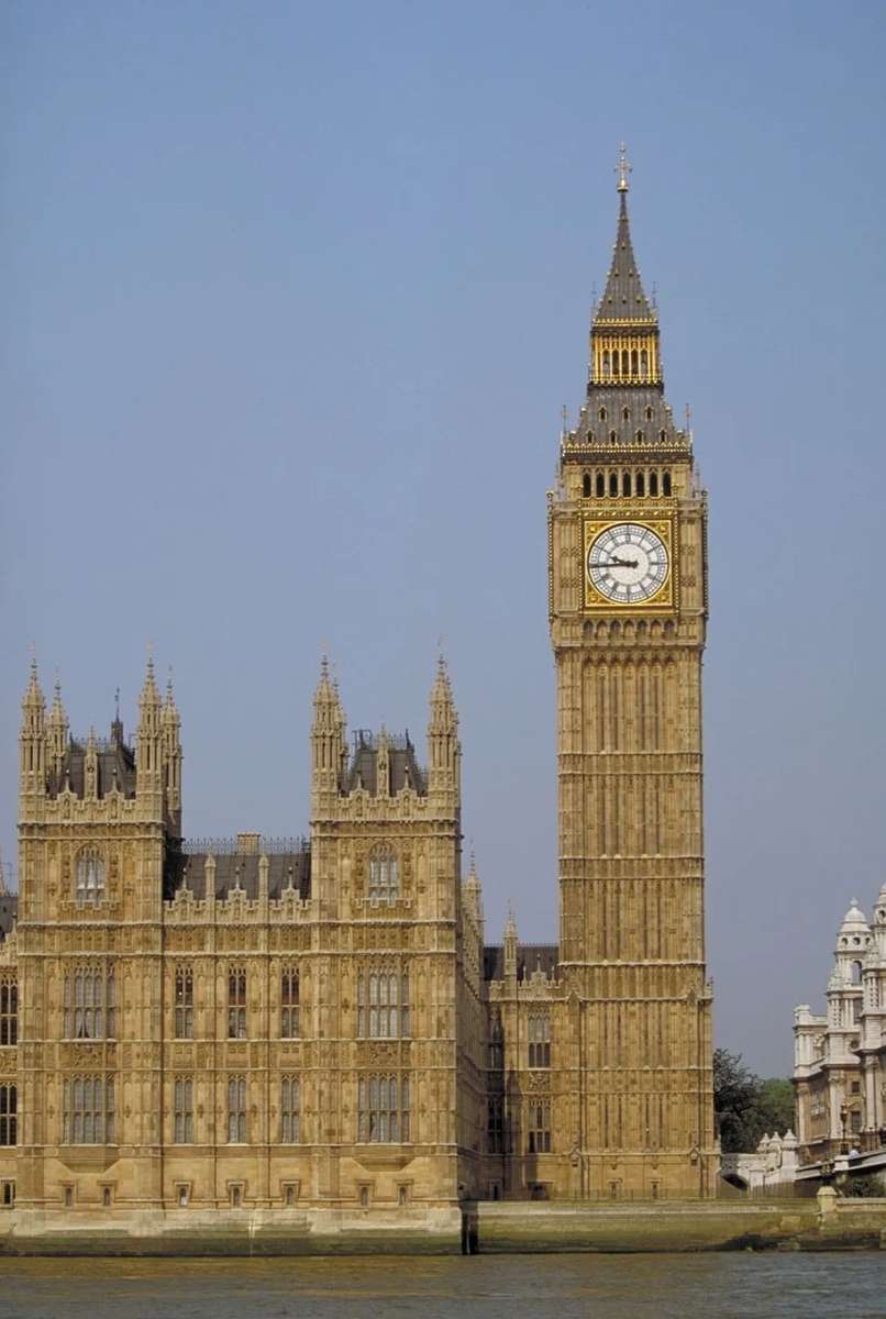 Big Bena w Londynie puzzle online ze zdjęcia