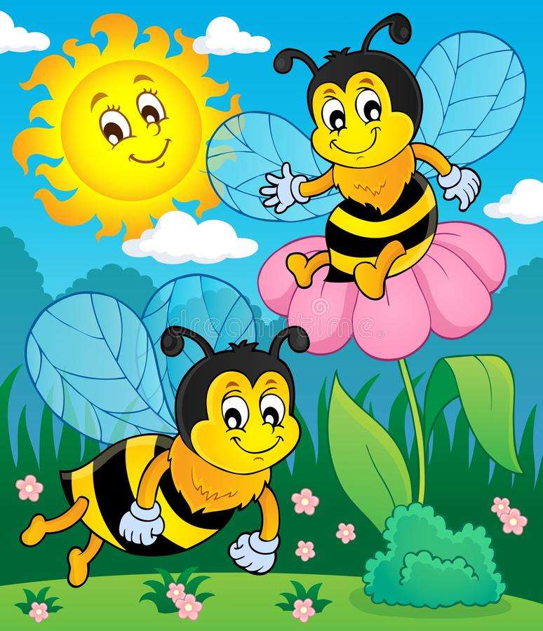 Pszczoła Majów puzzle online ze zdjęcia