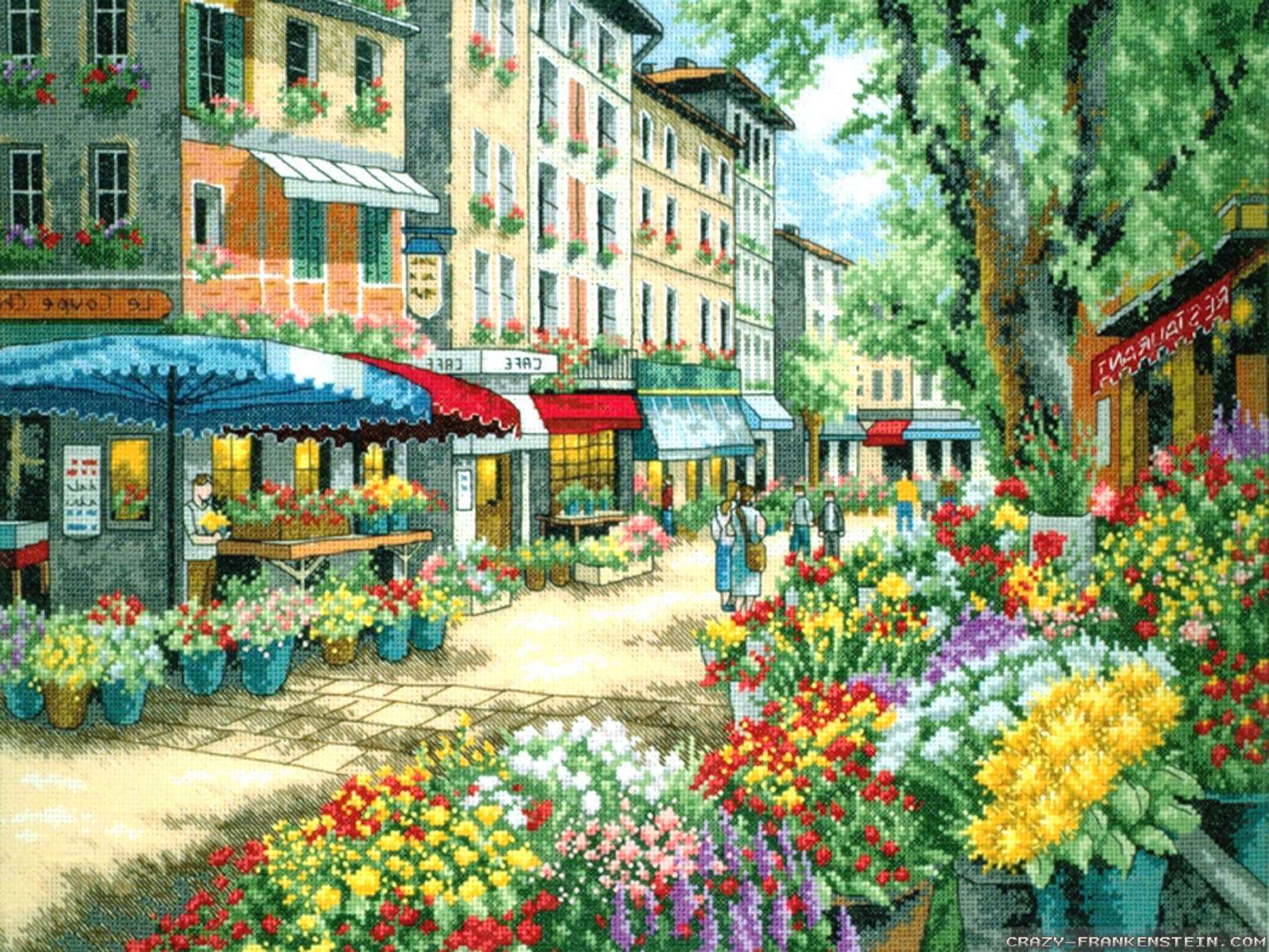 Miasto Kwiatów puzzle online