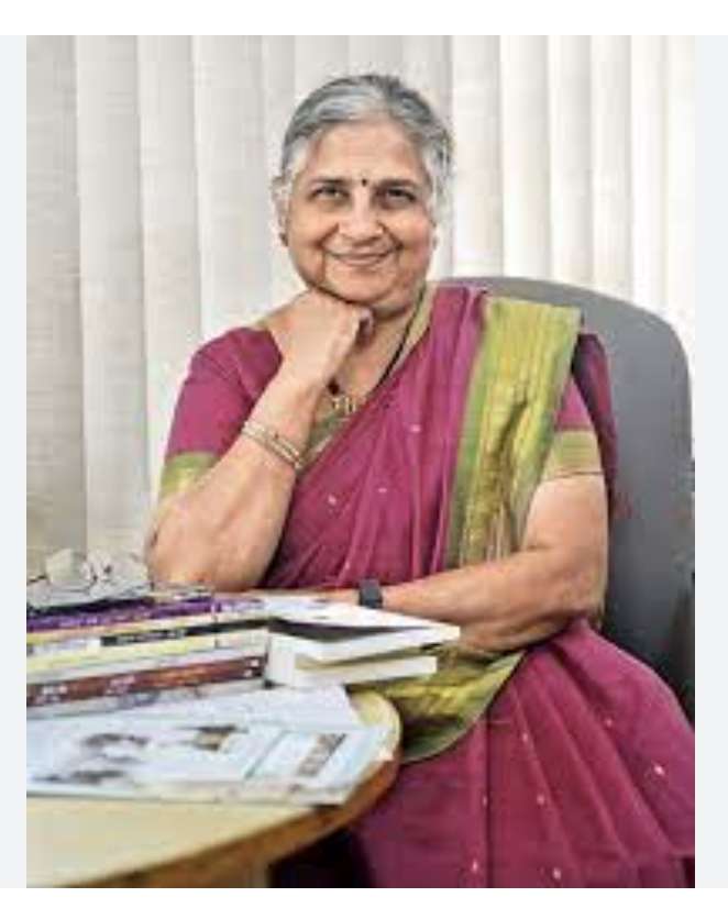 Sudha Murthy, pani puzzle online ze zdjęcia