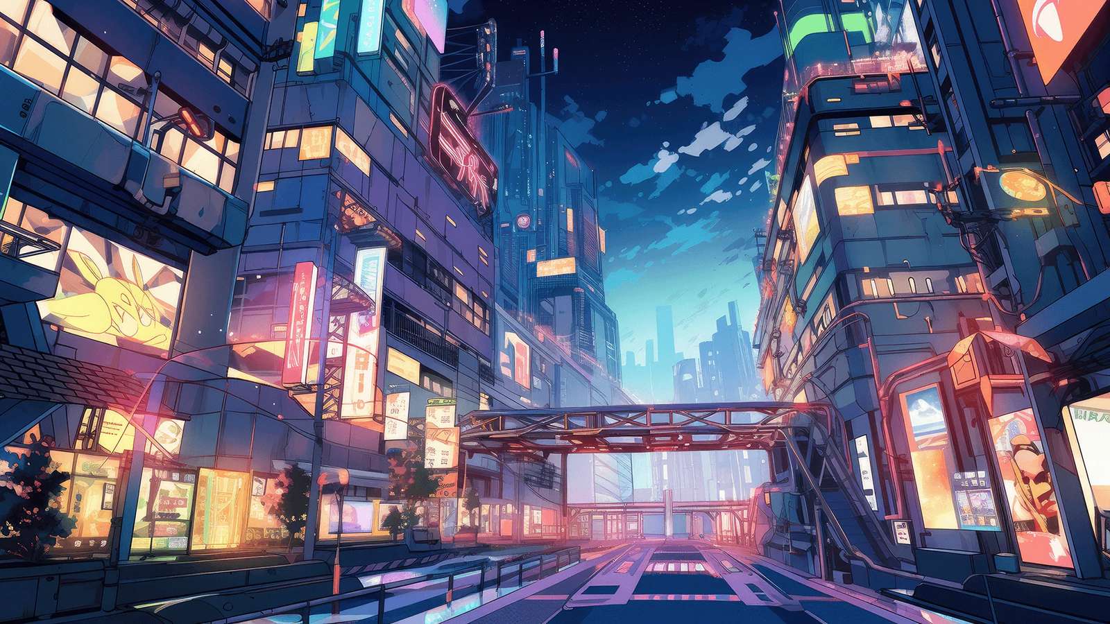 Nierealne miasto przyszłości puzzle online