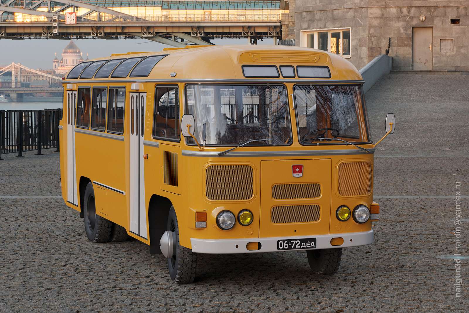 Autobusy ZSRR puzzle online ze zdjęcia