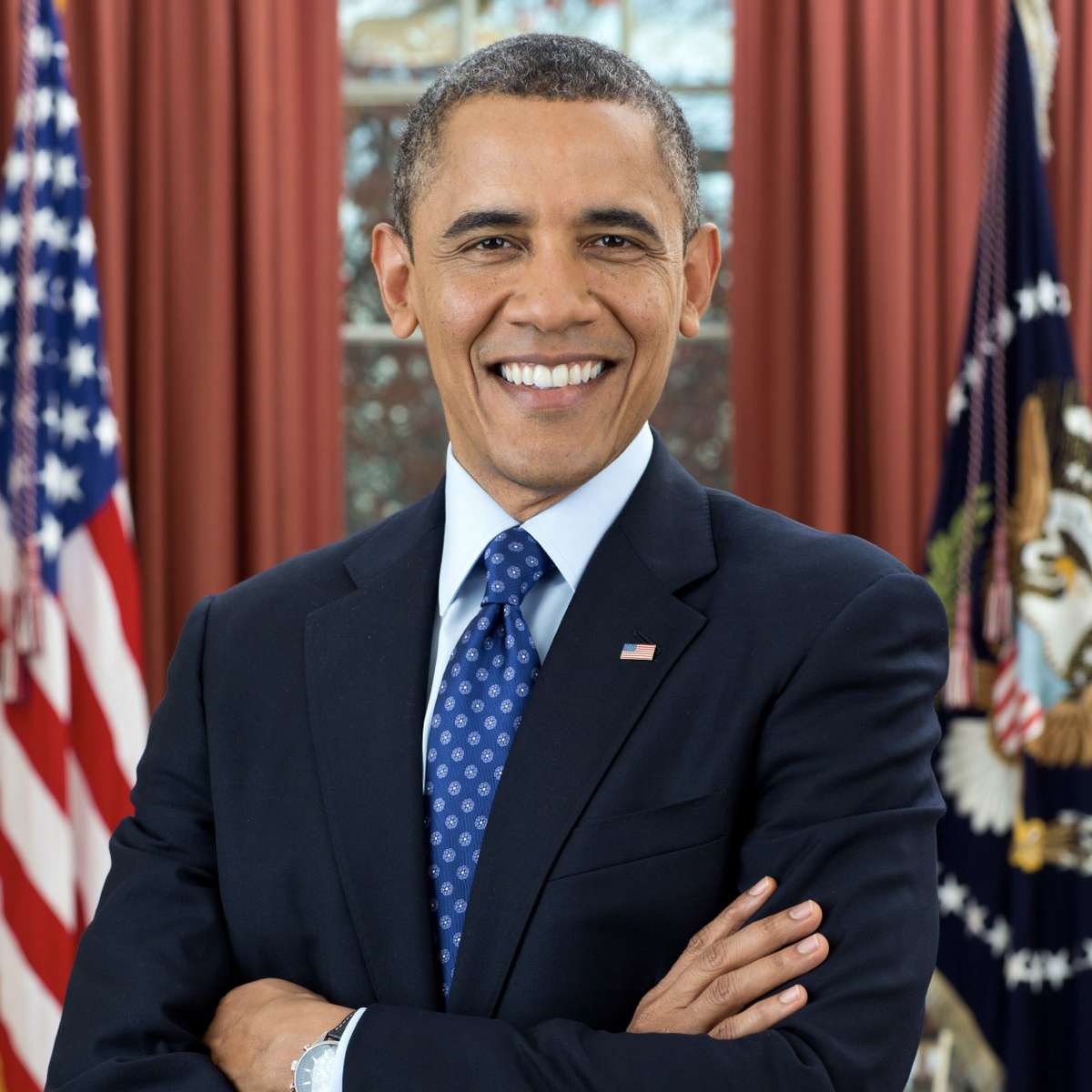 USQ Baracka Obamy puzzle online ze zdjęcia
