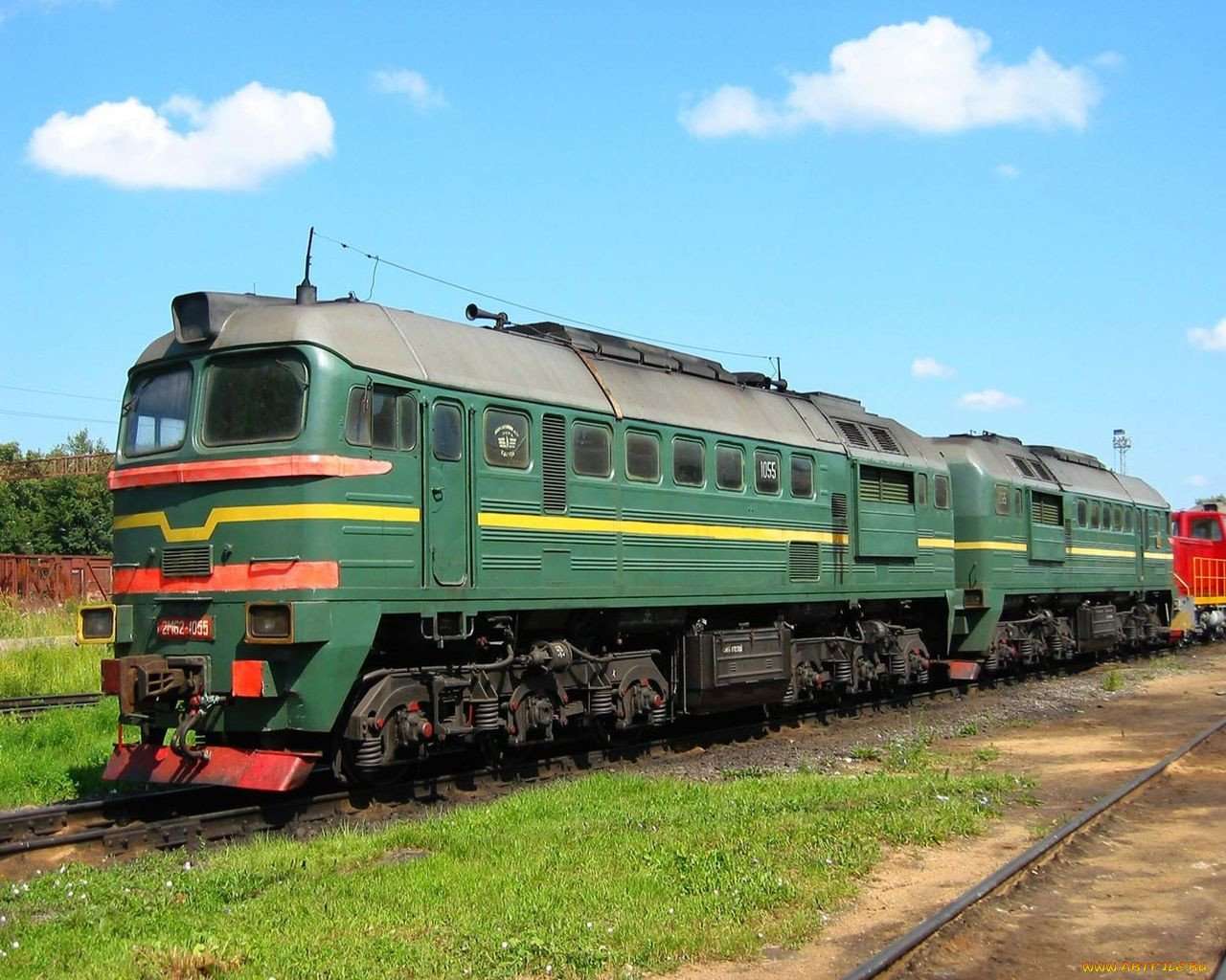 lokomotywy kolejowe puzzle online ze zdjęcia