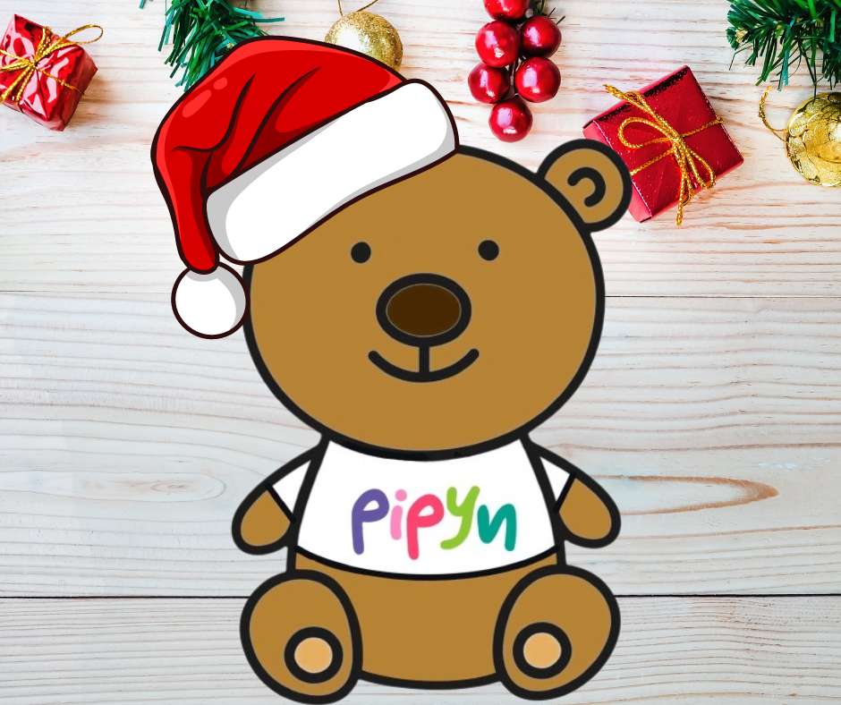 Świąteczny miś PIPYN puzzle online