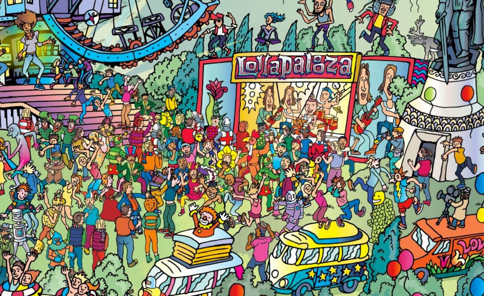 Lols na Lollapaloozie puzzle online