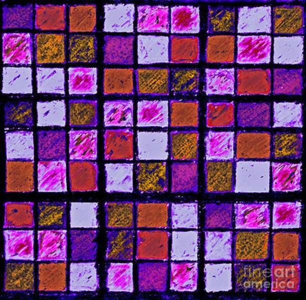Fioletowe i pomarańczowe zdjęcie sudoku puzzle online ze zdjęcia