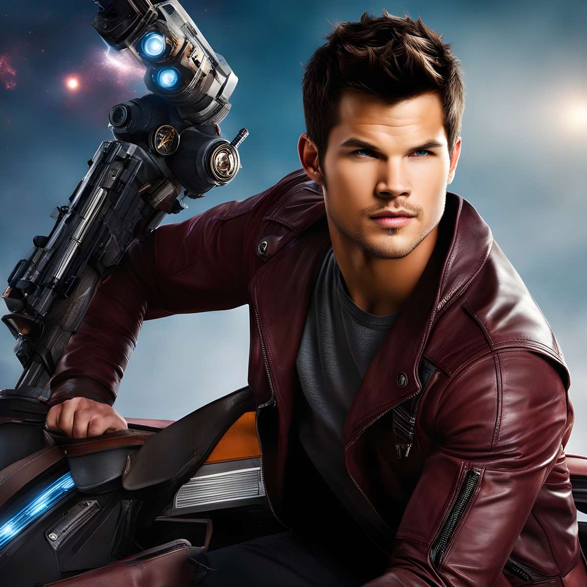 Taylor Lautner w roli Star Lorda puzzle online