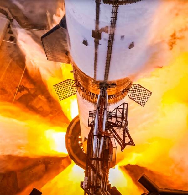 Drugi zintegrowany test w locie SpaceX Starship puzzle online ze zdjęcia