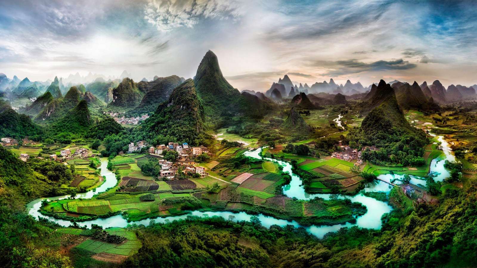 chińska natura puzzle online ze zdjęcia