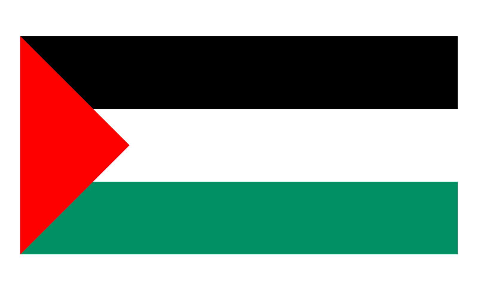 flaga Palestyny puzzle online ze zdjęcia