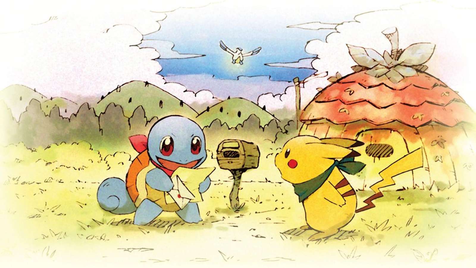 Tajemniczy świat Pokemonów puzzle online ze zdjęcia