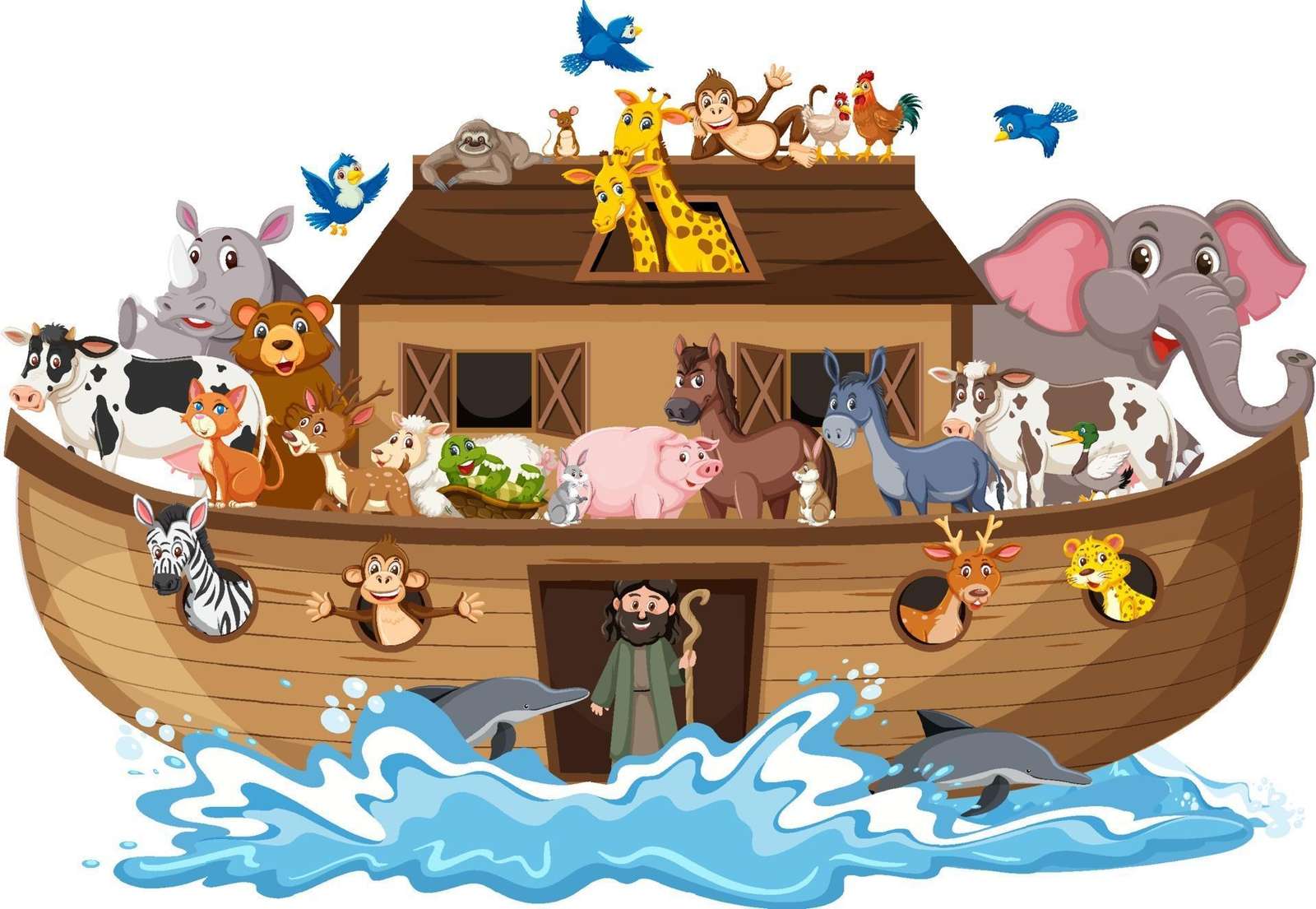 łuk Noego puzzle online