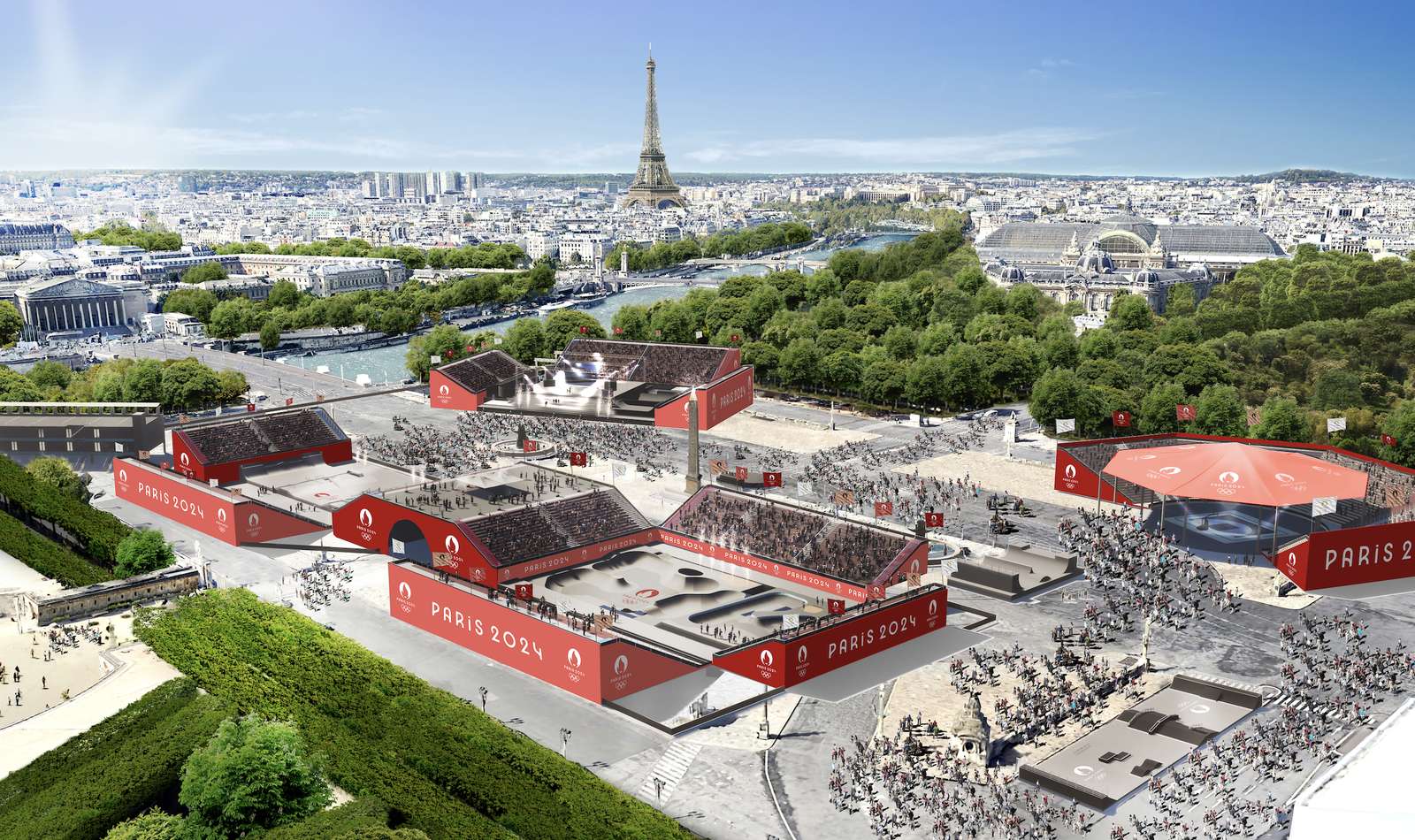 Paryż 2024 puzzle online ze zdjęcia