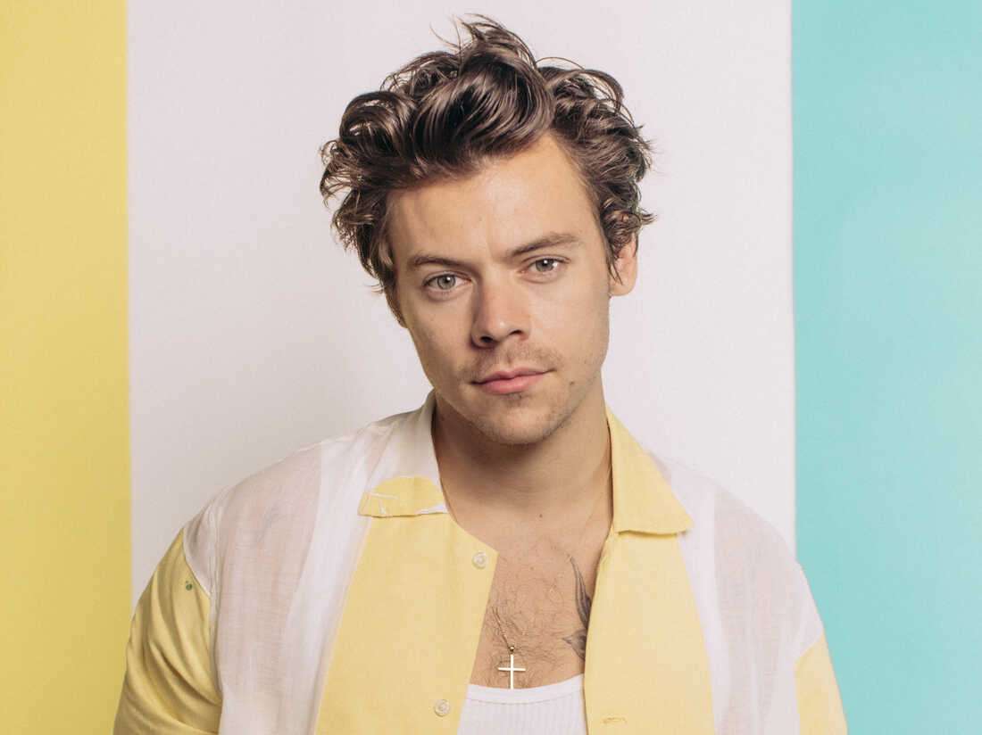 Harry Styles puzzle online ze zdjęcia