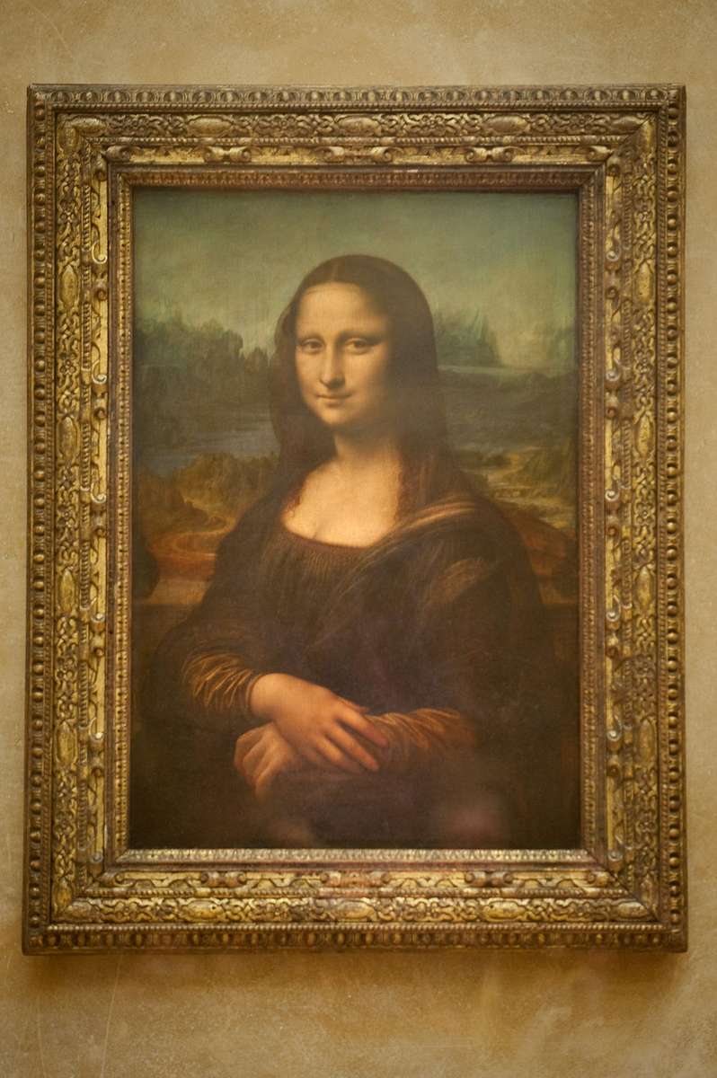 Mona Lisa puzzle online