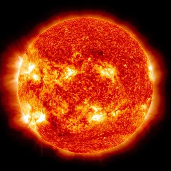 słońce w centrum Układu Słonecznego puzzle online ze zdjęcia