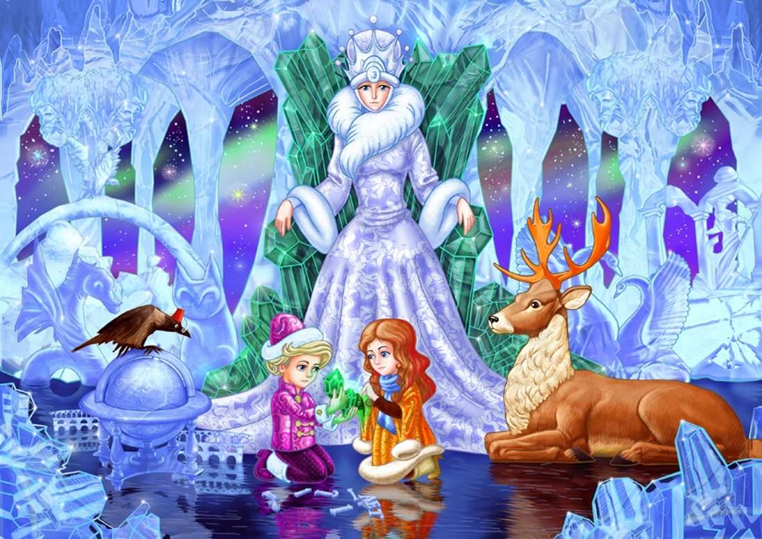 Królowa Śniegu puzzle online