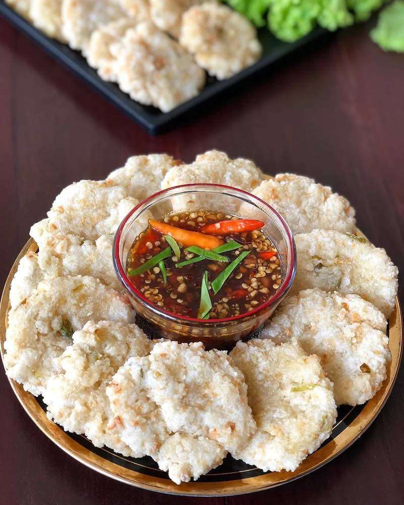 Pyszne jedzenie Cireng Sundajskie puzzle online ze zdjęcia