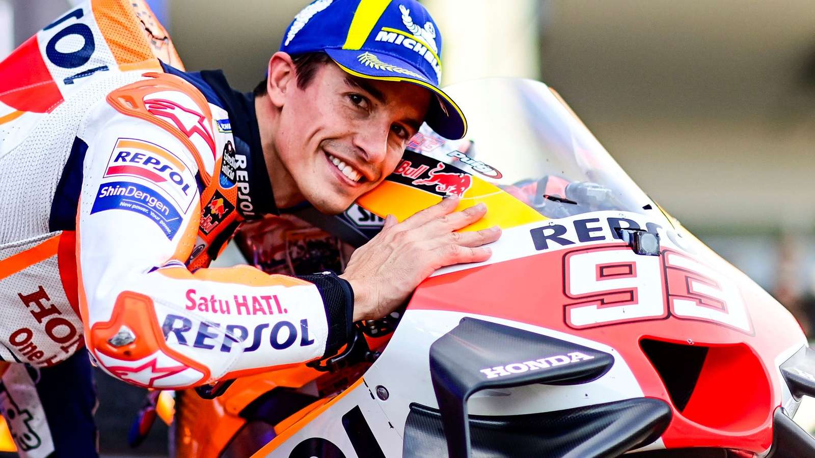 Marc Márquez jest deportistą puzzle online ze zdjęcia